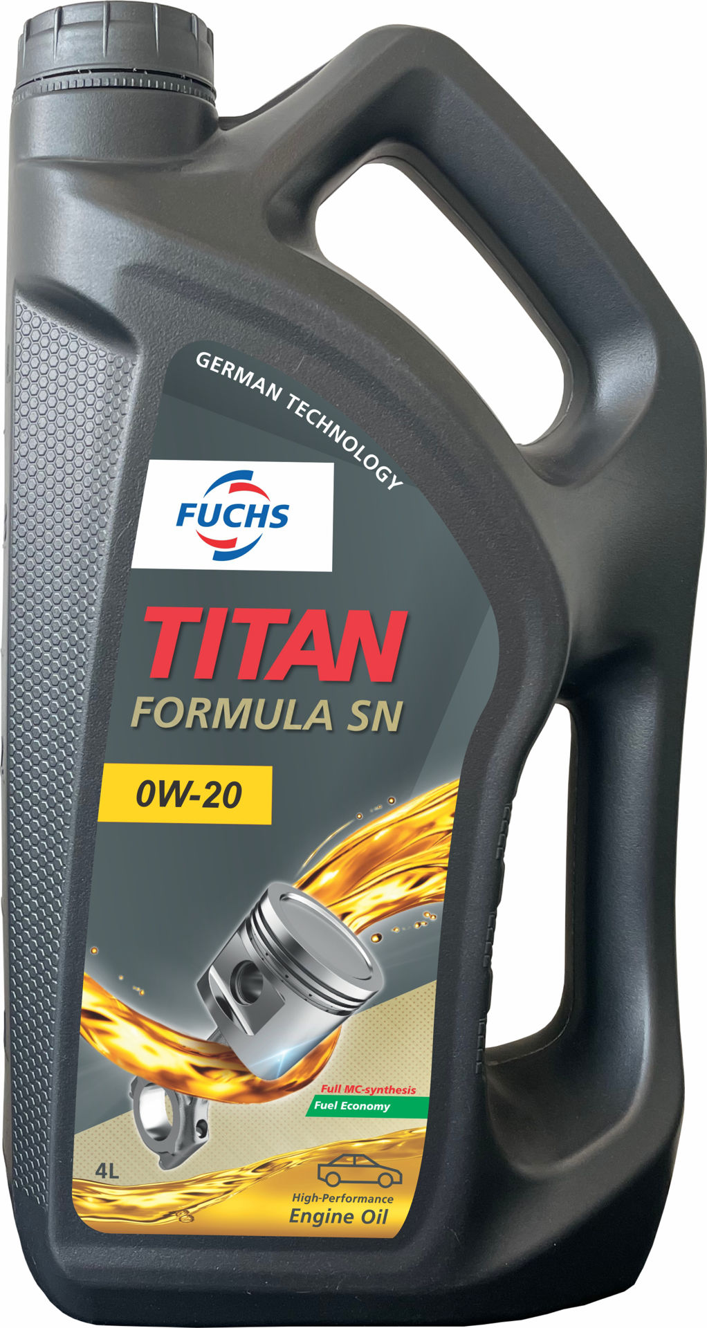 روغن موتور فوکس TITAN 0W20 SN حجم 4 لیتر