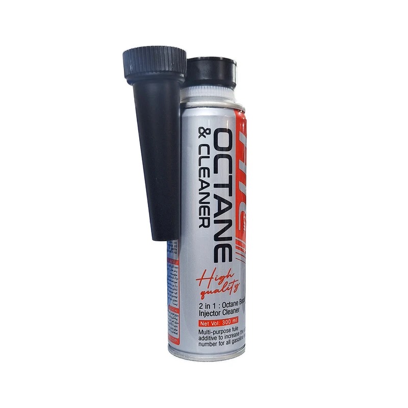 اکتان و انژکتور کلینر اچ تی سی HTC Oil | مکمل بنزین 2 در 1 افزایش اکتان و شستشوی انژکتور (300ml)