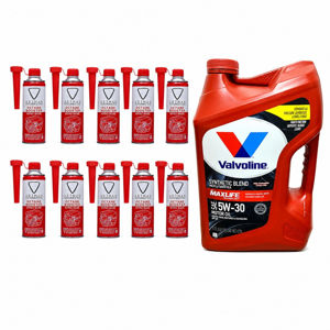 پکیج آمادگی سفر والوالین MaxLife 5W-30 نیمه‌سنتتیک + اکتان آرتمن 500 میلی‌لیتر 10 عددی | ارسال رایگان