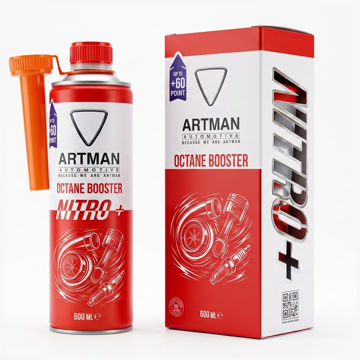اکتان بوستر آرتمن Nitro+ 600 میلی‌لیتر +60 پوینت همراه جعبه