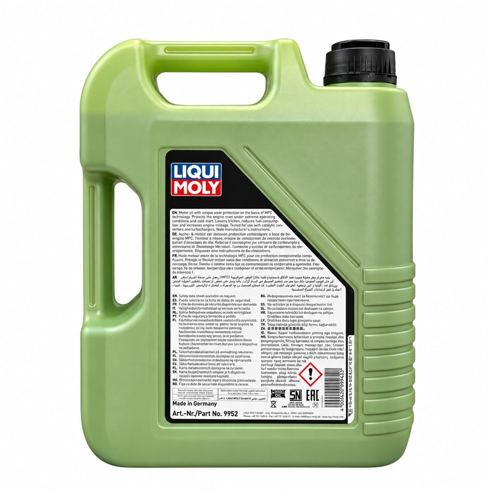 روغن موتور لیکومولی Molygen New Generation 5W-30 API SQ حجم 5 لیتر کد 9952